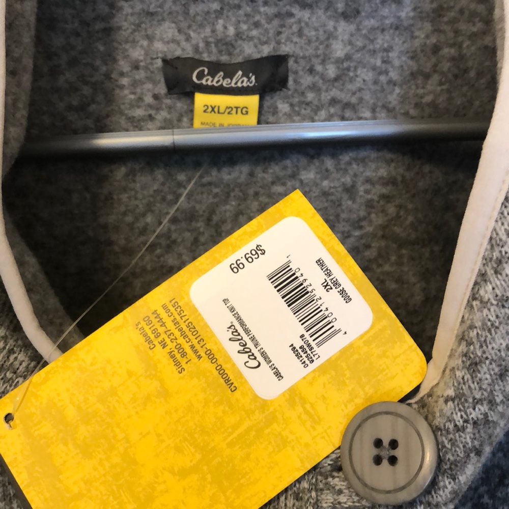 NWT beautiful cabelas knit pullover, 2xl - Picture 4 of 6